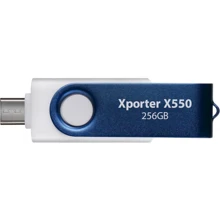 USB-флешка Patriot 256GB Xporter X550 USB3.2+USB-C (PS256GX550AAD): Стандарт USB USB Type-C / USB 3.2