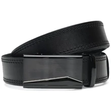 Чоловічий ремінь Borsa Leather чорний (CV1gnn32-125): Стать Чоловік