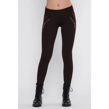 Леггинсы ArtStyleLeggings LSN-173B-42 42 коричневые: Страна производитель Украина