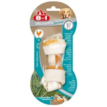 Лакомство 8in1 Delights Pro Dental кость для чистки зубов с мясом S 11 см (4048422102625): undefined undefined