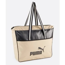 Сумка Puma Campus Shopper 15L бежевая Уни 31х41х12 см (090328-06): Цвет бежевый