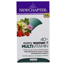 New Chapter 40+ Every Woman II Multivitamin Мультівітаміни для жінок 96 таблеток: Тип мультивітаміни