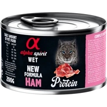 Влажный корм Alpha Spirit для взрослых котов Ham со свининой 200 г (as311193): Тип Влажный корм