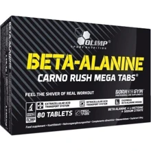 Аминокислота для спорта Olimp Beta-Alanine Carno Rush Mega Tabs 80 tabs: Вкус Без вкуса