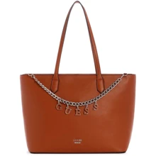 Женская сумка тоут GUESS коричневая (GU0767W): Пол Женский