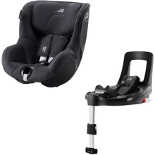 Автокресло Britax Romer DUALFIX iSENSE (Fossil Grey) с платформой: Группа 0+/1