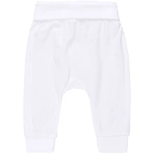Брюки H&M 6183717 62 см белые: Пол Унисекс