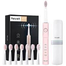 Зубная щетка Fairywill E11 pink: Назначение взрослая