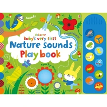 Baby's Very First Nature Sounds Playbook / Перша музична книга Звуки природи: Виробник Usborne