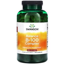 Swanson Balance B-100 Complex Комплекс Витаминов В 300 капсул: Тип Витамин B