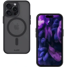 Чехол для iPhone LAUT HUEX PROTECT MagSafe Black (L_IP23D_HPT_BK) for iPhone 15 Pro Max: Цвет черный