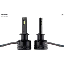 Комплект светодиодных ламп Infolight S2 H1 60W: Головной свет Дальний свет, Ближний свет