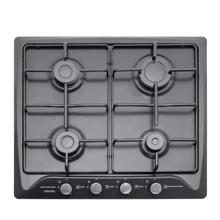 Варочная поверхность газовая Minola MGM 61414 BL: Расположение панели спереди