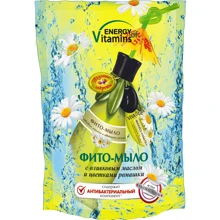 Energy of Vitamins Жидкое фито-мыло антибактериальное Duo-Pack 450 ml: Назначение Антибактериальное, Очищение, Увлажнение