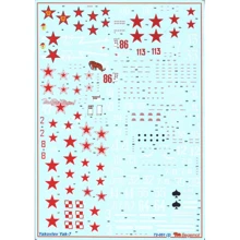 Декаль Begemot для самолета Яковлев Як-7 (BD72051): Производитель Begemot