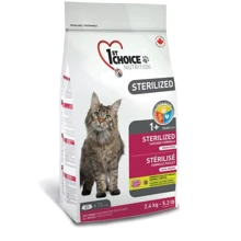 Сухий корм для кастрованих котів і стерилізованих кішок 1st Choice Sterilized 5 кг: Тип Сухий корм