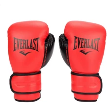 Боксерські рукавички Everlast POWERLOCK TRAINING GLOVES червоний Уні 10 унцій (870340-70-4): undefined undefined