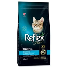 Сухой корм Reflex Plus Sterilised Adult Cat Food with Salmon для стерилизованных кошек с лососем 1.5 кг (RFX-308): Тип Сухой корм