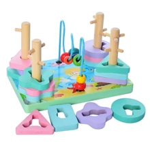 Розвиваюча іграшка Геометрика TREE TOYS MD 2112 (Лабіринт): Тип пирамидка