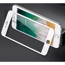 Защитное стекло для iPhone Baseus Tempered Glass All Screen Arc Surface 0.3mm White (SGAPIPH8P-KA02) for iPhone 8 Plus/iPhone 7 Plus: Цвет белый