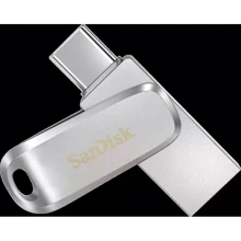 USB-флешка SanDisk 512GB Ultra Dual Drive Luxe USB 3.1/Type-C Silver (SDDDC4-512G-G46): Стандарт USB USB Type-C / USB 3.1