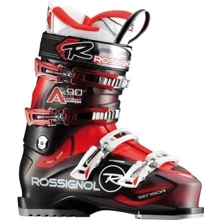 Ботинки для лыж Rossignol ALIAS SENSOR 90 (11) TRANSPARENT/RED (2012/2013): Уровень катания прогрессирующий