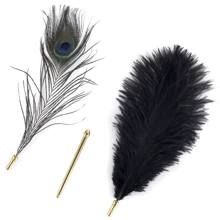Набор перышек для ласк LOCKINK Sevanda Natural Peacock Flirting Feather Tickler: Производитель LOCKINK