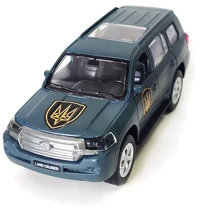 Автомодель TechnoDrive серии Шевроны Героев - Toyota Land Сruiser - Рубеж (KM6010): Тип Готовая модель