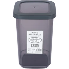 Контейнер для сыпучих Violet House 1.1 л (0310 Transparent Black): Тип один предмет