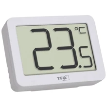 Термометр кімнатний цифровий TFA білий 55х40х15 мм: undefined undefined