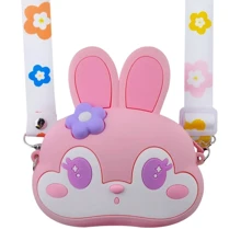 Сумка PRC на плечо Rabbit Head 14.4x13.8x4 pink: Тип Сумка