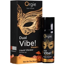 Жидкий вибратор Orgie Dual Vibe! Sex On The Beach Kissable Liquid Vibrator, 15 мл: Форма выпуска Жидкий вибратор