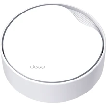 Точка доступу Wi-Fi TP-Link DECO-X50-POE-1-PACK: Максимальна швидкість 574+2402 Мбит/с