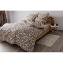 Комплект постельного белья ТЕП Soft dreams Beige and white бязь семейный (2000008905367): Материал бязь