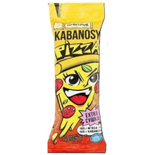 Снеки с мясом птицы сушеные Дмитрук Pizza Kabanosy 60 г: Вес нетто 60 г