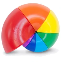 Meffert's Rainbow Nautilus Головоломка улитка: Вид Головоломка
