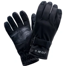 Мужские горнолыжные перчатки Hi-Tec Lansa (LANSA-BLACK) S-M черные: Пол Мужской