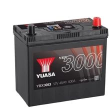 Автомобільний акумулятор Yuasa YBX3053: Ємність, Ач 45