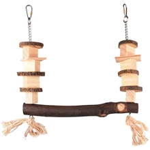 Дерев'яні гойдалки Flamingo Kurby Swing для великих папуг 0.32 кг 30x35 см: undefined undefined