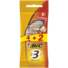 BIC Sensitive 3 Набор бритв без сменных картриджей 4+2 шт.: Вид Бритвенные станки