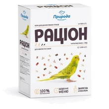 Корм Природа Рацион для волнистых попугаев + Йод 1.5 кг (PR740082): Вид корма Обычный
