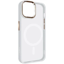 Чехол для iPhone ArmorStandart Unit MagSafe Case Matte Clear for iPhone 13 (ARM66937): Цвет белый
