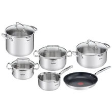 Tefal Duetto+ 10 пр. (G732SA55): Материал корпуса Нержавеющая сталь