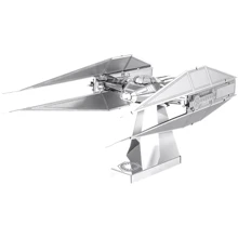 Металевий 3D конструктор Fascinations Винищувач Star Wars Kylo Ren&aposs TIE Silencer, MMS286: Виробник Fascinations