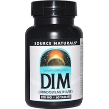 Source Naturals DIM (Diindolylmethane), 200 mg, 60 Tab: Тип Витамин E