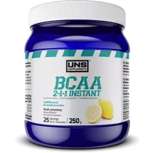 Аминокислота для спорта UNS BCAA 2-1-1 Instant 250 g /25 servings/ Lemon: Вкус Лимон