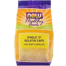 NOW Foods "0" Single Gelatin Caps 1000 caps (Порожні капсули): Тип мультивітаміни