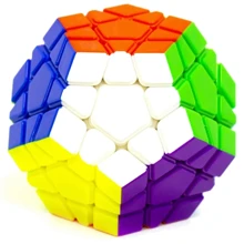 Мегаминкс Колор YJ RuiHu Megaminx Stickerless (YJ8374): Вид Кубик Рубика
