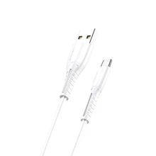Кабель Usams USB Cable to USB-C 1m White (US-SJ366): Тип USB-C - USB-C
