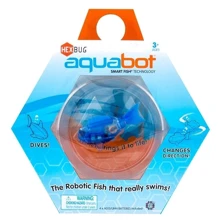 Ігровий набір з мікро-роботом Hexbug Aquabot with Bowl Акваріум з рибкою (460-3673): Виробник HEXBUG